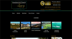 Desktop Screenshot of emeraldcoastluxury.com